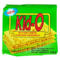 키드오 버터레몬 크래커 샌드위치, 120g, 2개