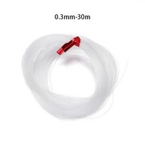 1 개 0.21mm 낚싯줄 비즈 와이어 클리어 비 스트레치 나일론 스트링 비딩 코드 스레드 쥬얼리 제작 공급 도매 구슬 낚시 줄, 0.3mm 30meters