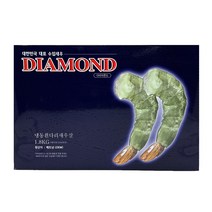 다이아몬드 냉동 탈각새우 2630 1.8kg, 단품