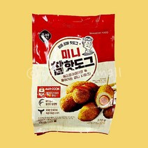 올반 미니 찰핫도그 320g 1P 간편에어쿡, 1개