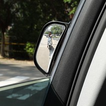 TKB 세이프티 차량용 각도조절 후방 보조미러 택시, 블랙, 1개