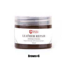 페인트 클리너 50 ml 페인트 관리 스크래치 리무버 자동 가죽 수리 도구 시트 코트 내부 클리너에 흠집 재, 02 브라운