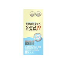 종근당건강 프로바이오틱스 유산균19 2g 30포