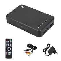 hdd 멀티미디어 플레이어 자동 재생 미니 풀 hd 1080p usb 외부 미디어 플레이어 for sd u hd vga av 출력, 나는 플러그
