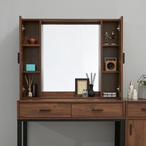 25_테미스 화장대-상부 수납만, 멀바우