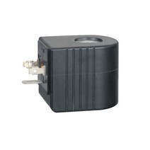 전동벨브 솔벨브 hc-s-14-h 카트리지 전자기 밸브vs dc 10v 12v 24v din 커넥터 직경 14mm 정사각형 솔레노이드 코일, dc12v, h-din 43650