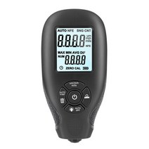 hw-300 두께 측정기 0-2000um 고정밀 디지털 백라이트 lcd 자동차 필름 자동차 페인트 코팅 두께 테스터 게이지, 검은색