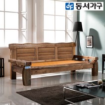 동서가구 프라임 소나무원목 내추럴 명품 황토 카우치 흙소파 DF638379, 엔틱
