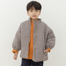 바브키즈 잔체크가오리점퍼