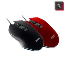 FOR LG LGA-M1500 하이브리드옵티컬 게이밍 마우스 유선, 블랙, M1500