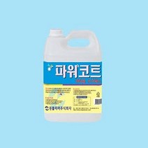 표준형 폴리머 광택제 파워코트 3.75L 현관바닥 로비바닥 바닥광택제 광택제 수지왁스