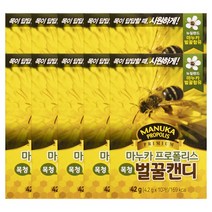 마누카 프로폴리스 목청 벌꿀캔디, 45개