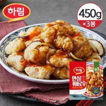 천하일미 홍석천 이원일 꿔바로우300g 3팩+소스3팩 (새콤2팩+매콤1팩), 단품