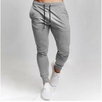 스위트팬츠 남자 캐쥬얼 플리스 팬츠, Gray_USA M - Asia L