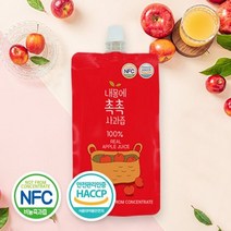 내몸에촉촉사과즙 스파우트 100ml 100포, 없음