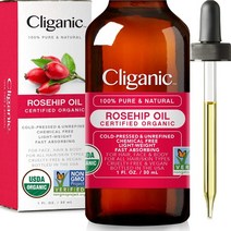 Cliganic USDA 유기농 호호바 오일 100% 천연, 1 Fl Oz (Pack of 1), 한개옵션1