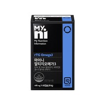 오메가3 EPA DHA 비타민E 혈행개선 기억력 개선, 1개x60캡슐, 60캡슐 1세트