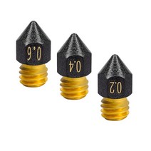 3d프린터 3d펜 3d프린터펜1/2/5PCS 새로운 MK8 PTFE 코팅 노즐 압출 헤드 A8 A8Plus Ender 3 CR10 3D 프린, 04 0.5mm_01 1PC