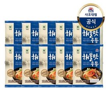 [사조대림] 대림선 해물맛우동 212g X10개 /튀김맛, 선택:해물맛우동 10개{A}