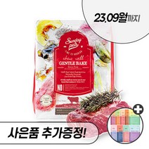 선데이펫 젠틀베이크 소고기 1.3kg 3.9kg 6.5kg 오븐베이크 오븐베이크드 대용량 썬데이펫 강아지 사료, 젠틀베이크 소고기 1.3kg + 우리집상전 사은품