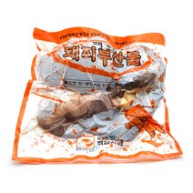 [백암식품] 삶은 돼지내장 모둠 2.8kg 순대내장 돼지부산물 간 허파 염통 오소리감투, 간 1개 1.3-1.5kg