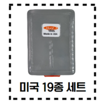 수코리아 드릴비트 육각 철기리 스텐 코발트 목재 드릴날, 3.미국 철기리 19종 세트 [ 세트 ]