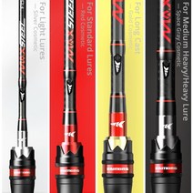 티타늄초릿대 KastKingMax 스틸 라이트 스피닝 캐스팅 낚싯대 24 톤 탄소 섬유 SiC 링 180m 213m 실버 레드, 07 Casting218mMHH