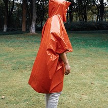 캠핑 등산용 백패킹 다용도 판초 우의 우비 2p