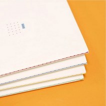 베이직 실제본노트 공책 신학기 학생 필기 선물, 베이직도트