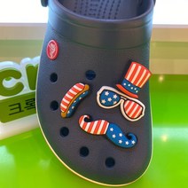 [크록스] 정품지비츠 미국, 0개, 콧수염