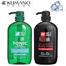 쿨링 마유 토닉 린스 인 샴푸 쿨 약산성 숯 바디워시72394EA, 구마유지 마유 숯 바디워시 600ml (검정), 본상품선택