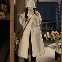 퍼코트 후리스 키작은여자코트 코디 여자 코트 롱무스탕 겨울 자켓 무스탕 짧은