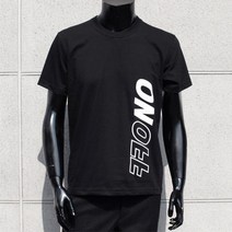 빈스패밀리 온오프 티셔츠(2color) 검정 카키 프린트 반팔 티셔츠 국내산