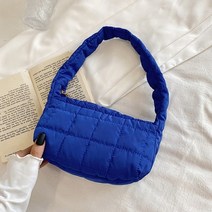 패딩가방 토트백 겨울가방 데일리 여성 가방 패션 공간 패드 코튼 어깨 나일론 누비