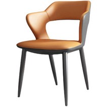 거실 주방 편한 식탁의자 현대식 가정용 호텔식, 블랙 빵 의자 블랙 - 업그레이드 두껍게