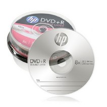 HP DVD-R 10P Double Layer, 단품