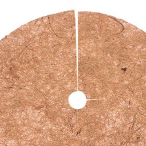 천연 코코넛 섬유 나무 뿌리 덮개 매트 커버 보호대 20/30/35/40cm 화분 디스크 패드 잡초 방제 따뜻한 수분 쿠션 1, 1 20x20cm