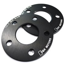 D&K 아우디 허브스페이스 프리미엄 5mm+롱볼트 112x5홀 휠옵셋 휩교체 RS S7 A6 A7 A8 A4