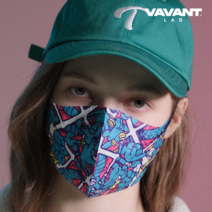 [건영 마스크] 바반트 새부리 패션 마스크 대형 10매, 핸즈멀티, 1개