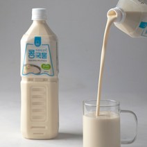 댐양소] 전통 맷돌방식 진한 콩국 콩국물 콩물 1000ml