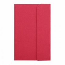 오롬 핑크 119x190mm 자석(페브릭) 핸디다이어리 5WA46A24, 1개