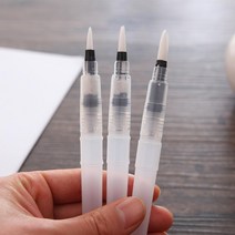 화방 이젤 미술 6개/대 물 브러시 대용량 배럴 컬러 페인트 세트 부드러운 그림