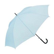 Waterfront 긴 우산 우산 LESS IS MORE LIM 슬라이드 리브 도트 라이트 블루 60㎝ 내풍 초발수 여성 U160-0714LB1-BC
