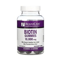 리쥬비케어 비오틴 비타민 H B7 고함량 고용량 5000mcg 구미 젤리 60개, 1개, 기본