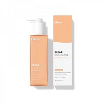 Hero Cosmetics의 클리어 콜렉티브 젠틀 밀키 클렌저 PHA 콜로이드 오트밀 호호바 세라마이드 함유 민감하고 잡티가 생기기 쉬운 피부를 위한 모공 정화 피부과 전문의 테스