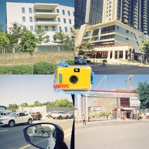 135 모델 35mm Filin 레트로 일회용필름카메라, T02-12장 영화 트리컬러 필름히터 판지