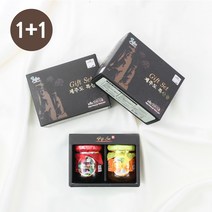 오렌지나무 명절선물1+1 행사 _미니 꿀차 2종세트(한라봉차+오미자차)X2+쇼핑백증정, 1세트