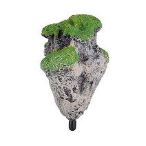 Aquarium Fish Tank Floating Moss Rocks Resin Stone Decorations Artificial Suspended Rock Ornament La, 1, Small