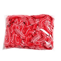 500 일회용 식품 뚜껑 플라스틱 포장 유연한 커버 과일 그릇 컵 신발 샤워 캡 주방, [04] red, [06] 600PCS
