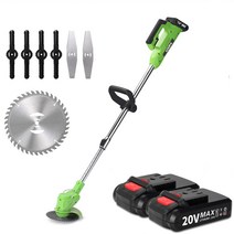 KOOPA TOOL 전기 잔디 깎기 충전식 무선 예초기 + 추가배터리, 1x 배터리